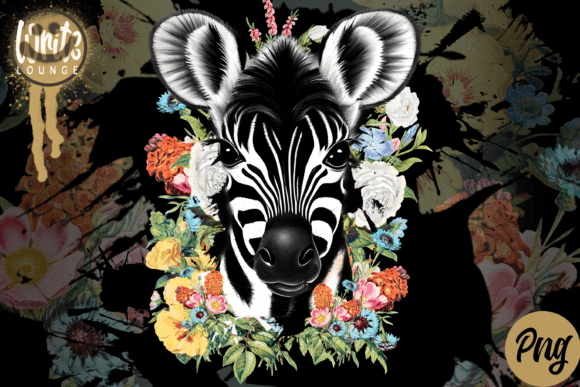 Download Zebra Flowers Floral - Premium Resources