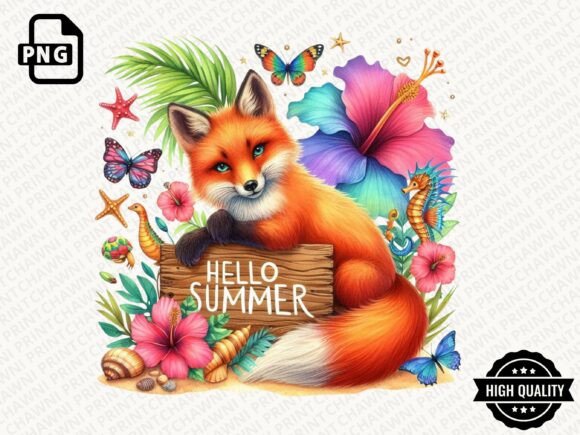 Download Hello Summer Animal Clipart PNG - Animal clipart Collection