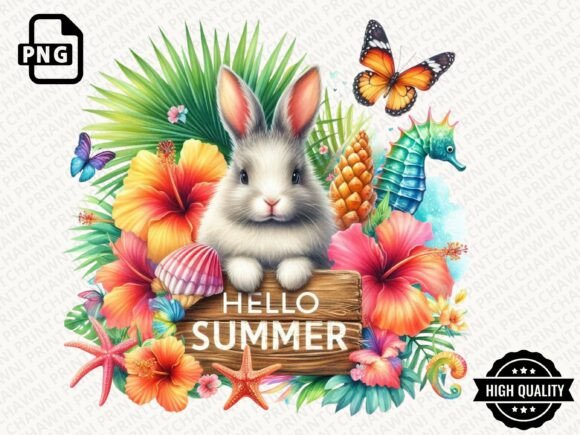 Download Hello Summer Animal Clipart PNG - Animal clipart Collection