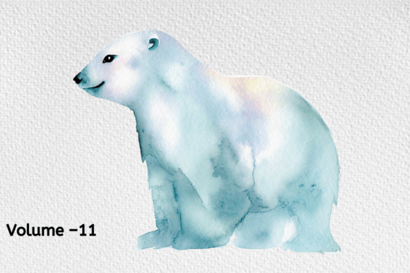 Download Watercolor Arctic Animal Clipart - Animal clipart Collection