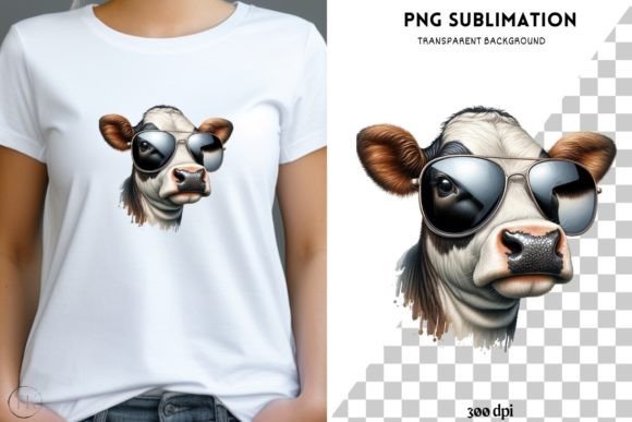 Download Cow in Glasses | Farm Animals PNG - Farm animals png Collection