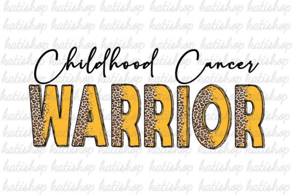 Download Childhood Cancer Warrior Sublimation - Child Collection