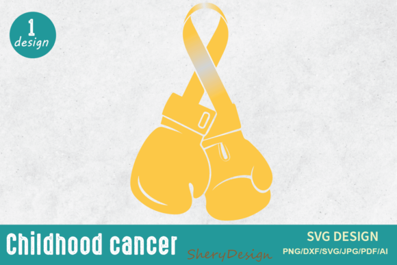 Download Childhood Cancer Awareness Svg - Child Collection