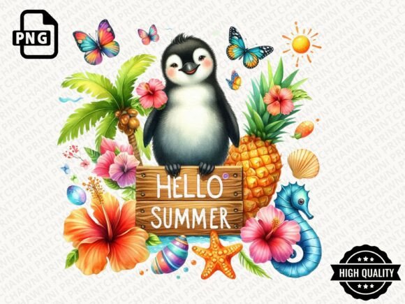 Download Hello Summer Animal Clipart PNG - Animal clipart Collection