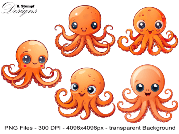 Download Cute Octopus Clip Art - Octopus clip art Collection