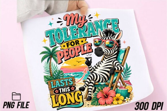 Download Funny Zebra Vacation Graphic PNG - Zebra Collection