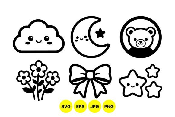 Download Cute Kawaii Animal Clipart Set - Animal clipart Collection