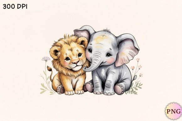Download Jungle Animal Clipart,Baby Safari PNG - Animal clipart Collection