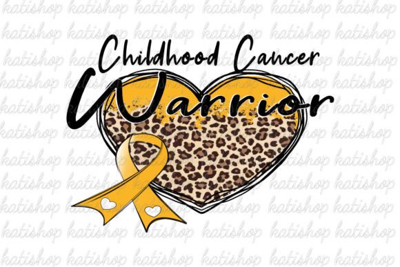 Download Childhood Cancer Warrior Sublimation - Child Collection