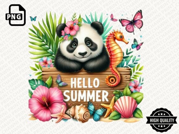 Download Hello Summer Animal Clipart PNG - Animal clipart Collection
