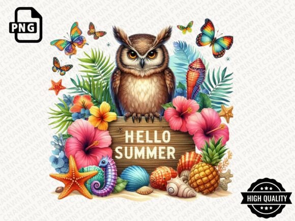 Download Hello Summer Animal Clipart PNG - Animal clipart Collection
